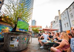 Deutschland Daenemark So Feierte Jena Am Stadtstrand Den Sieg 08